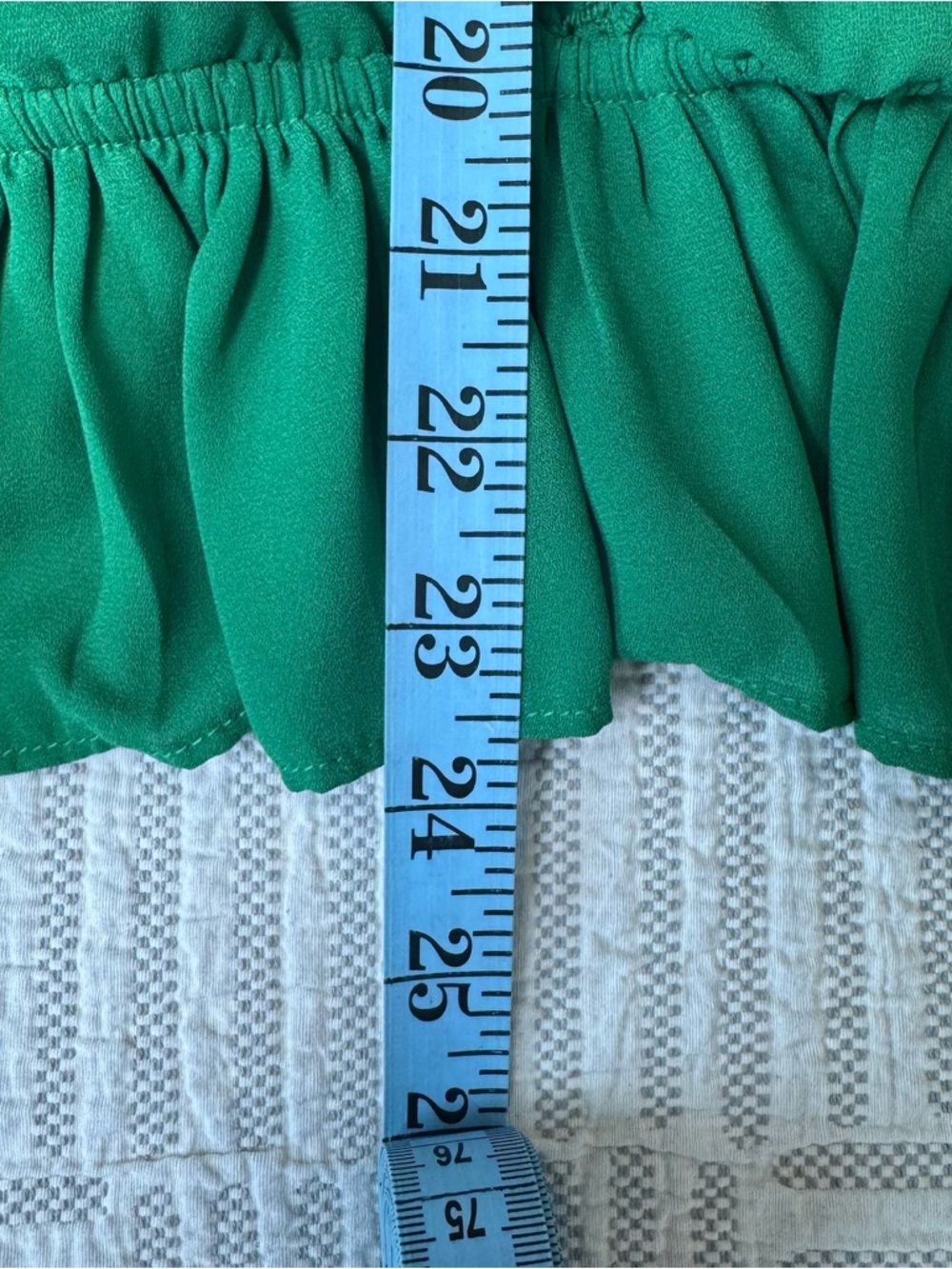 Happy Nature by Kate Hudson Green Ruffle Blouse | Size XL 💚 - Picture 12 of 12